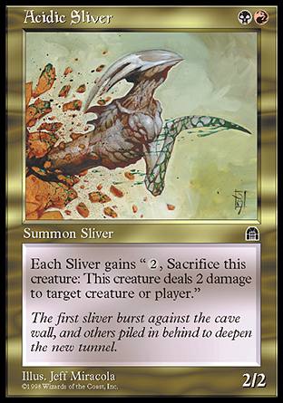 Acidic Sliver